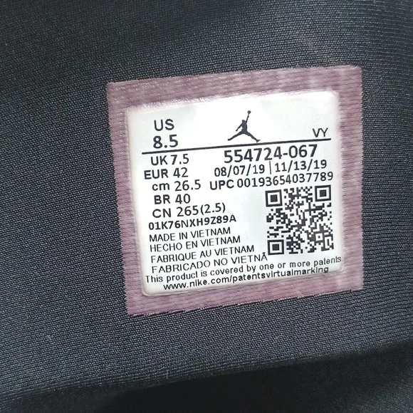 air Jordan 1 mid size 8.5 - Picture 3 of 8